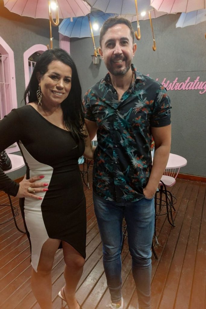 Flávia Marinho e Thiago Rocha