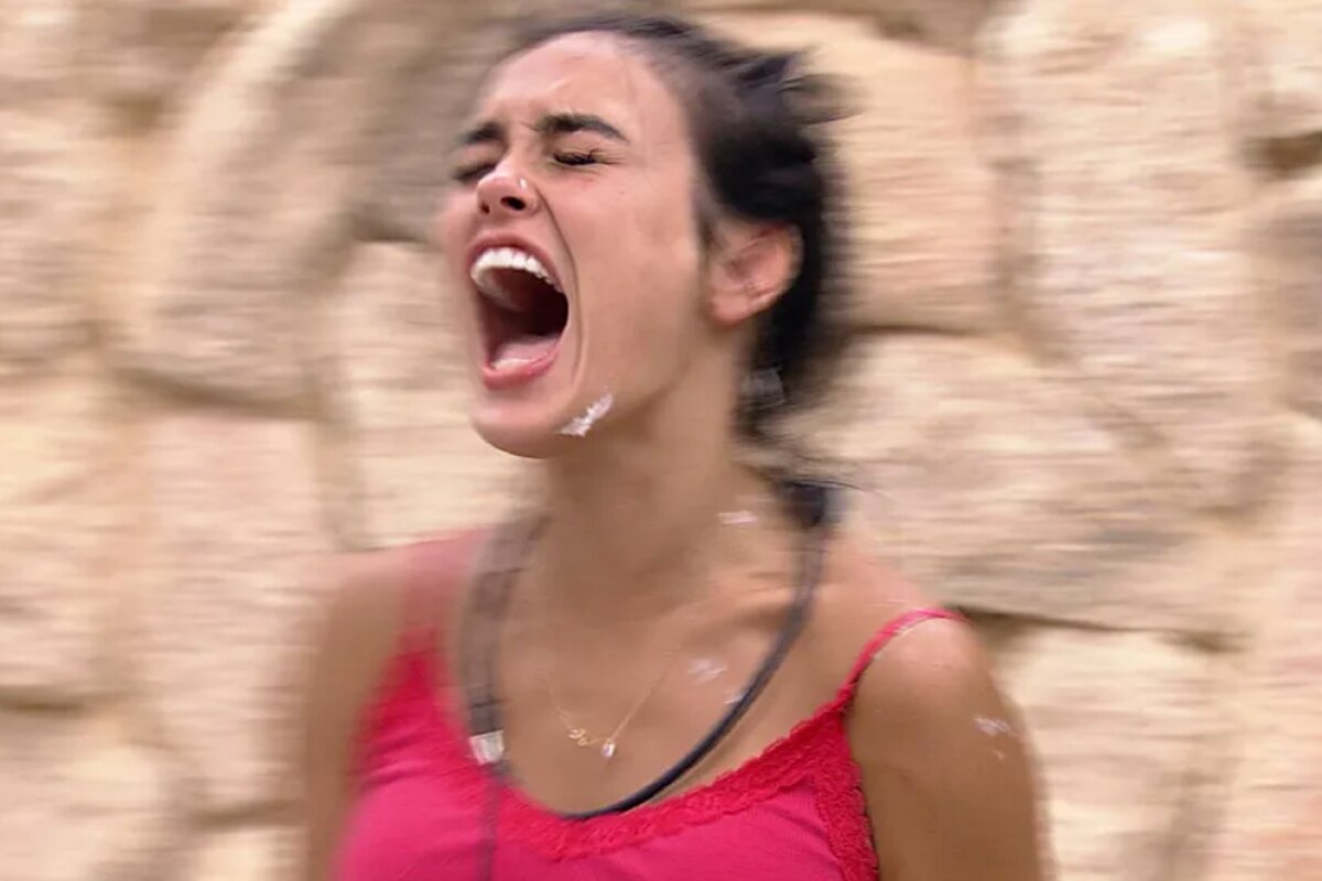 BBB23 Larissa gritando