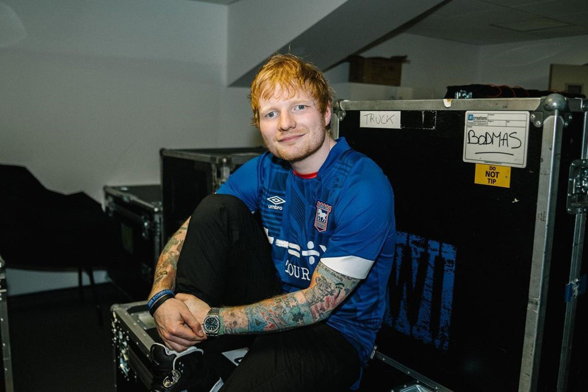 Retrato Ed Sheeran