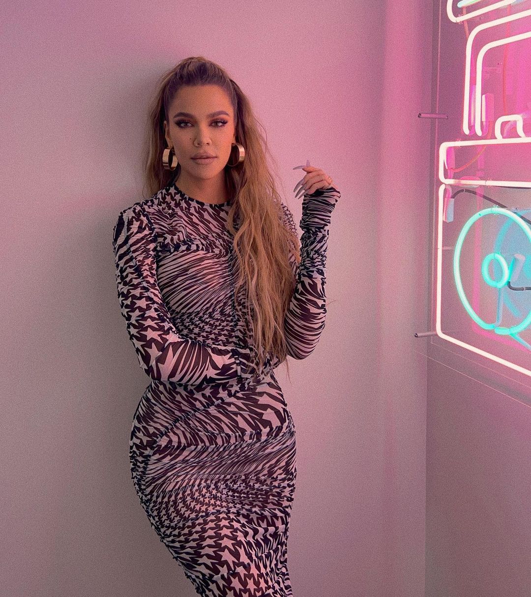 A modelo e socialite Khloé Kardashian. Foto: Reprodução/Instagran/@khloekardashian