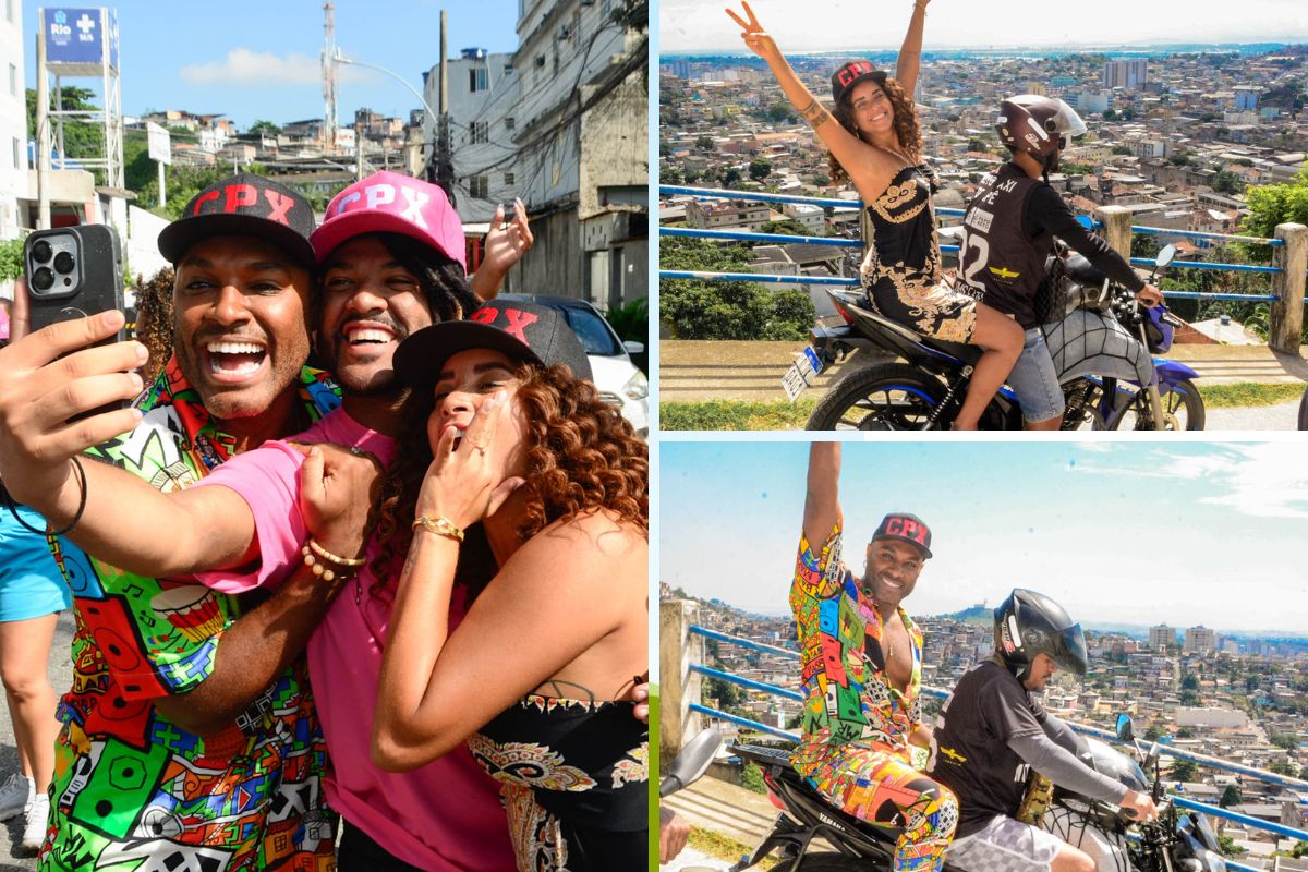 domitila barros e fred nicácio no complexo do alemão, no rio de janeiro