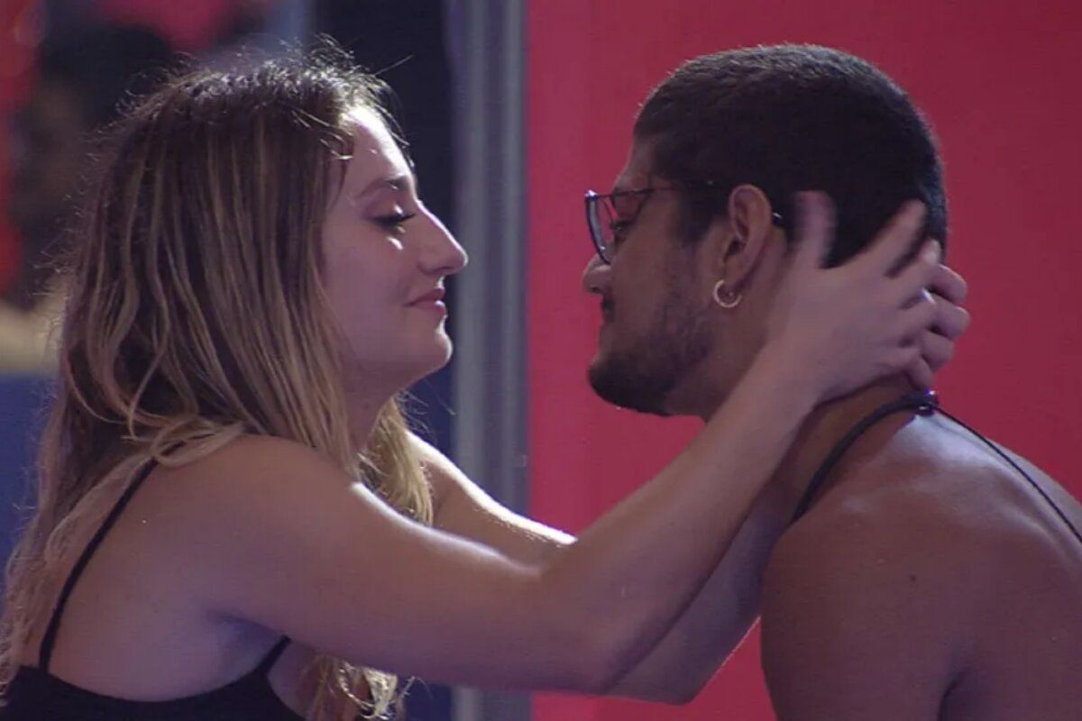 Bruna Griphao e Gabriel Santana