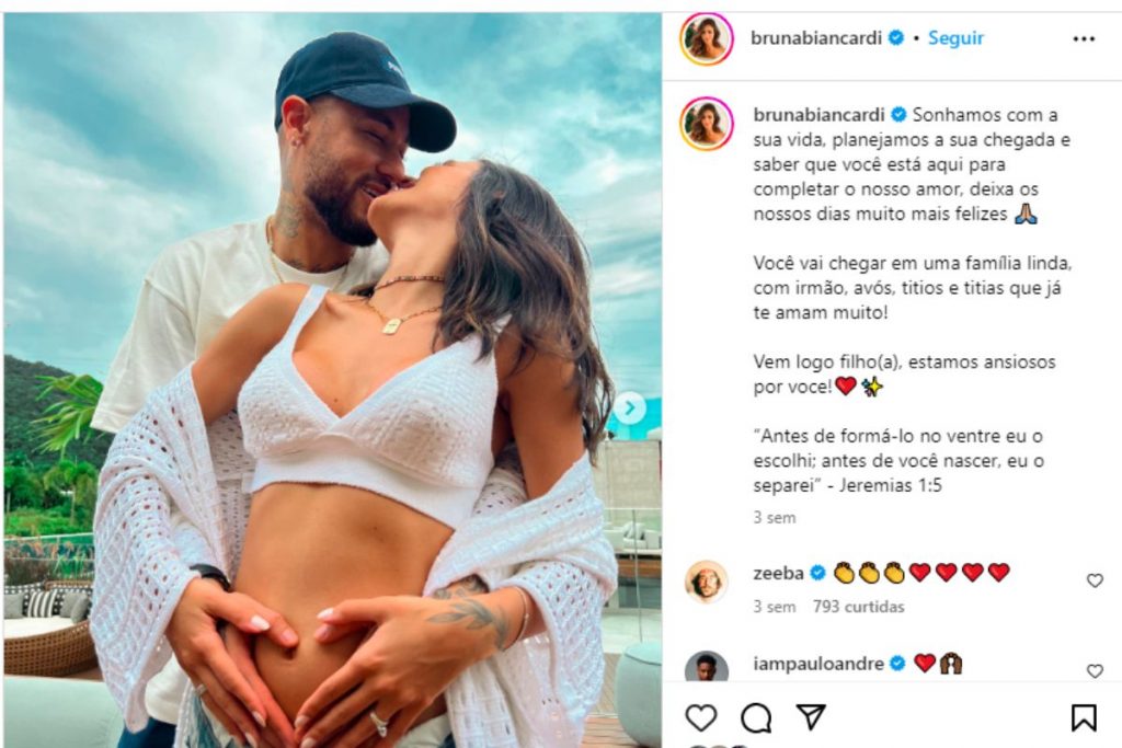 bruna biancardi grávida de neymar