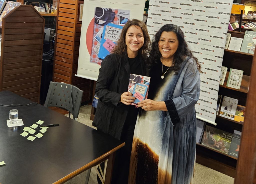 Manuela Dias e Regina Casé