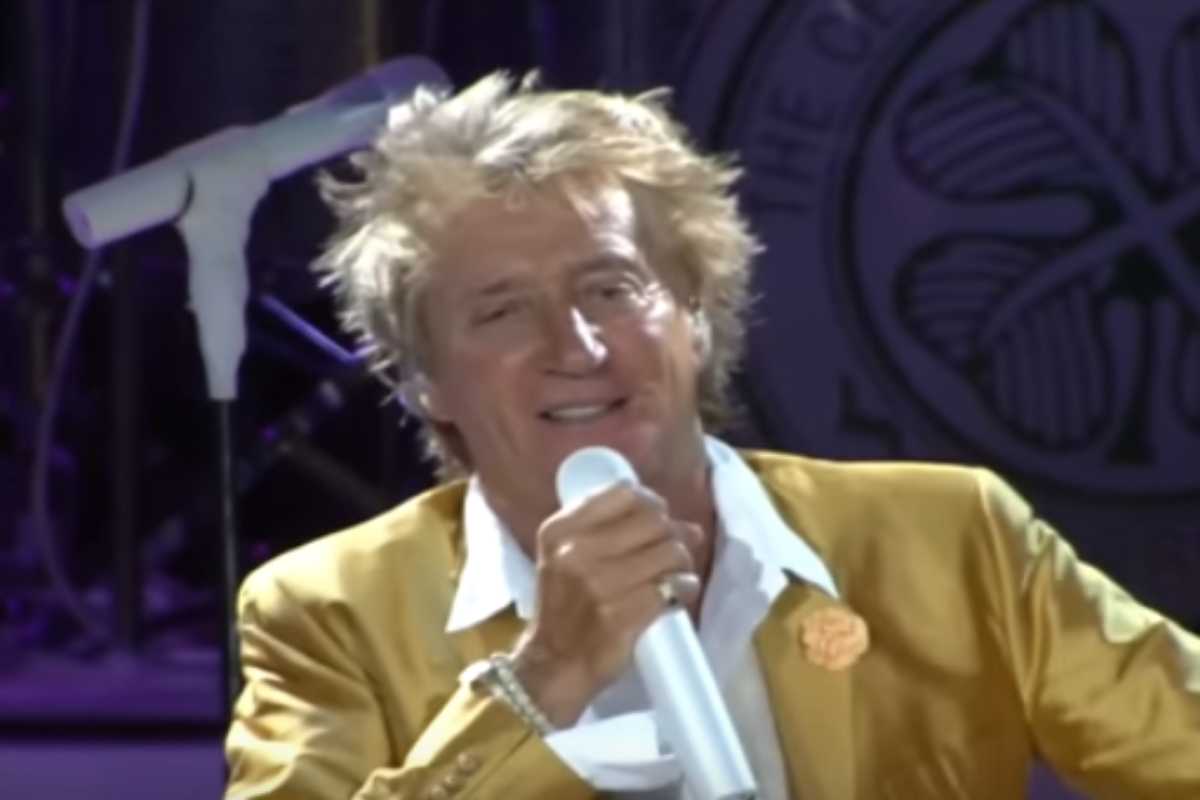 Rod Stewart no palco