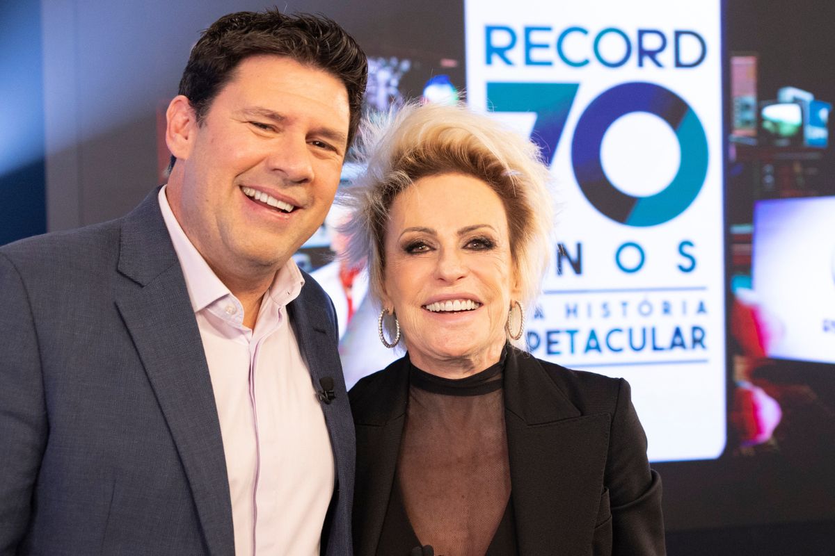 Ana Maria Braga e Michael Keller na Record