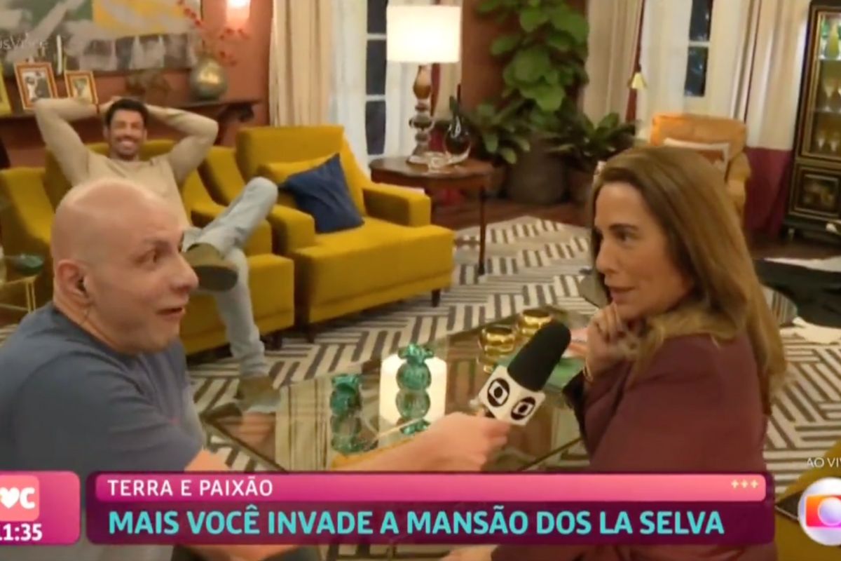 Gloria Pires e Ivo Madoglia no Mais Você