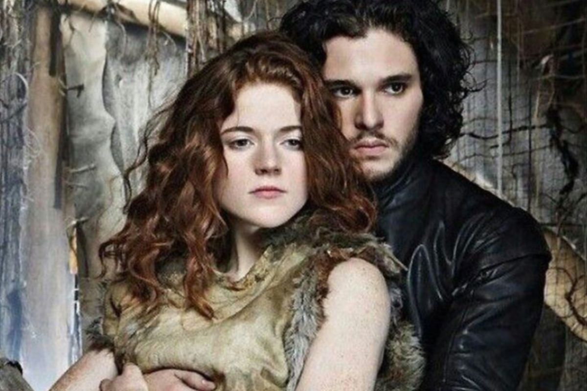 Kit Harington e Rose Leslie em Game of Thrones