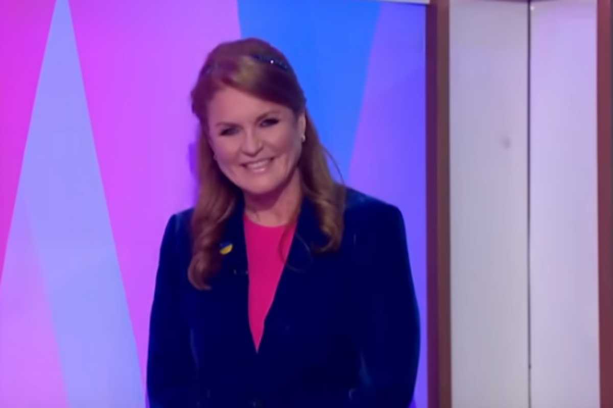 Sarah Ferguson no programa Loose Women