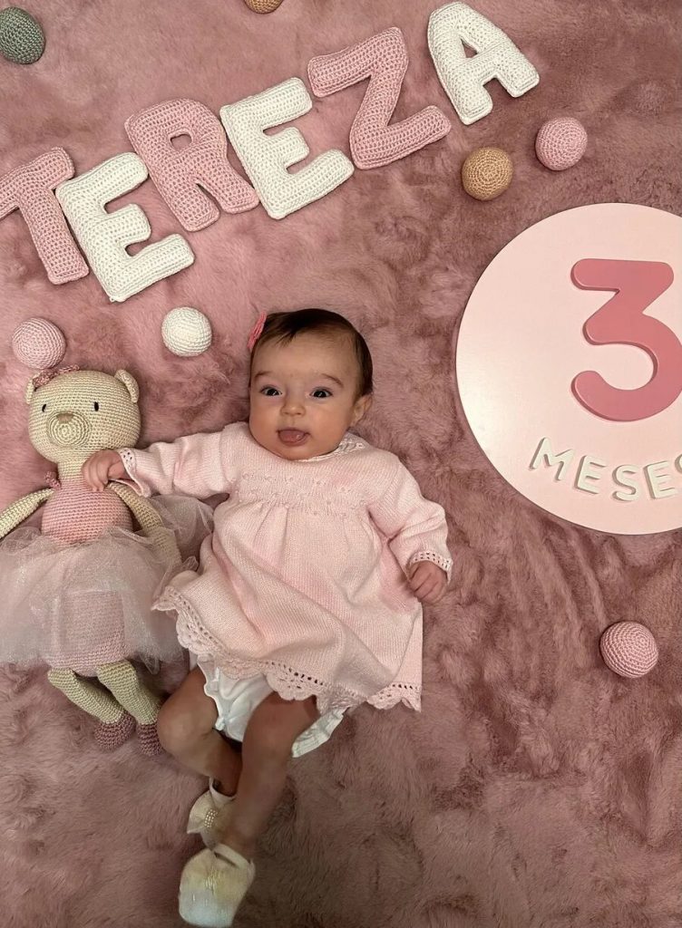 Tereza completa 3 meses