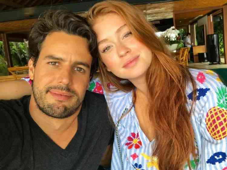 Alexandre Negrão e Marina Ruy Barbosa (Foto: Reprodução/Instagram)