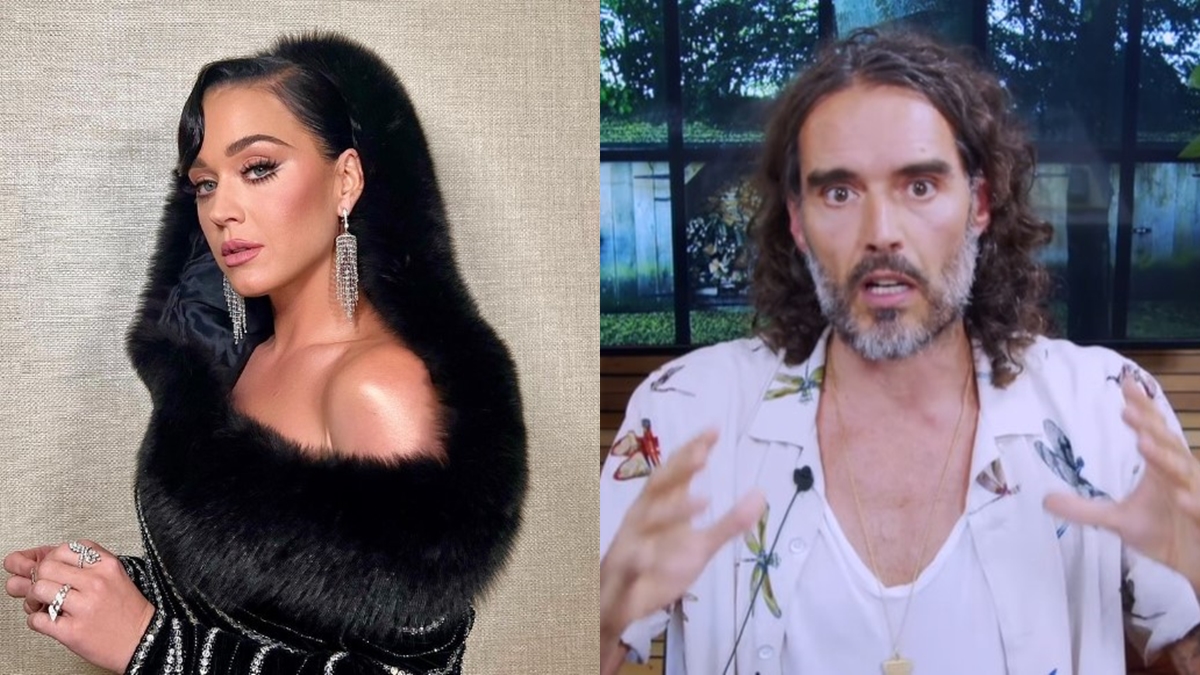 Katy Perry e seu ex-marido, Russell Brand - Foto: Reprodução / Instagram @russellbrand @katyperry