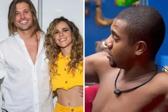 fotomontagem de dado dolabella com wanessa camargo e davi no bbb 24