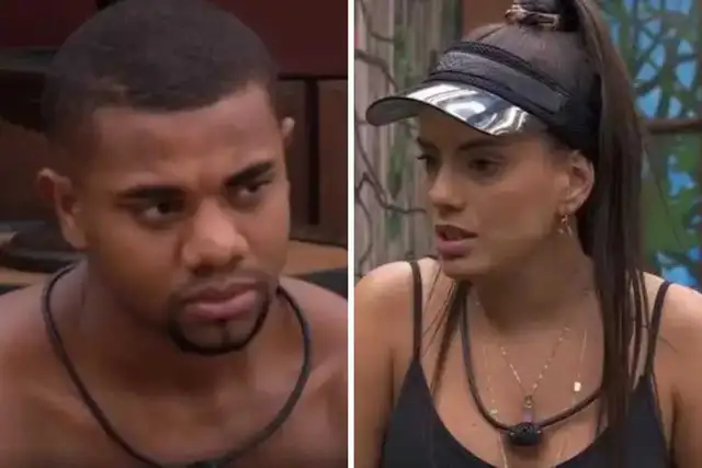 fotomontagem de davi e fernanda no bbb 24